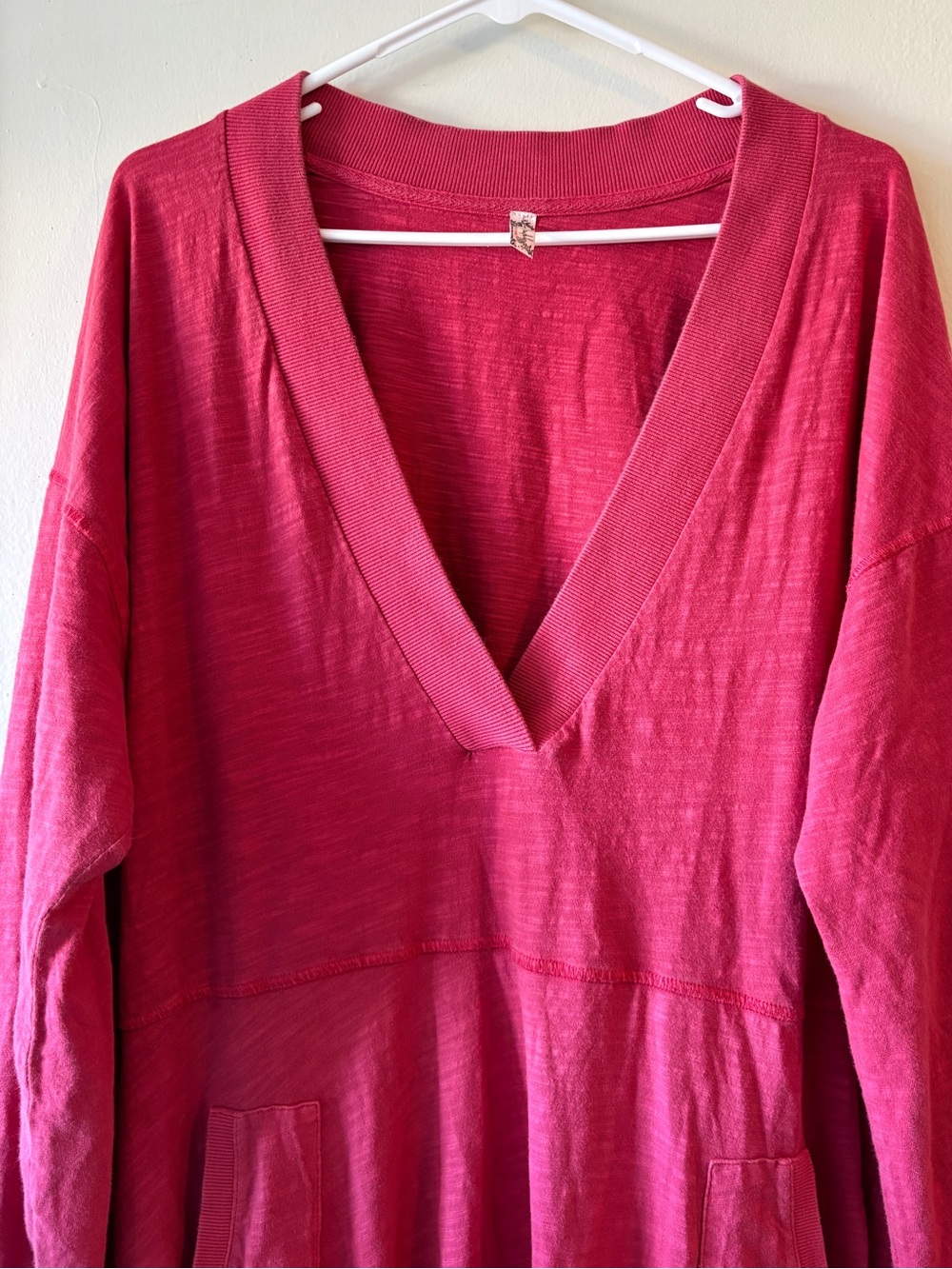 Free People Just Because Jumpsuit Summer Rain Onesie V-Neck Romper Size Small - Picture 4 of 10